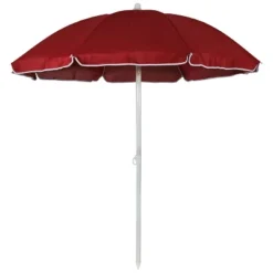Sunnydaze Decor Sunnydaze Outdoor Travel Portable Beach Umbrella With Tilt Function And Push Open/Close Button - 5' 29 Sunnydaze Decor Sunnydaze Outdoor Travel Portable Beach Umbrella With Tilt Function And Push Open/Close Button - 5' -Furniture GUEST 3eb96584 3037 4ded 85f1 e2ea7235e1c3