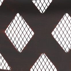 Sunnydaze Decor Sunnydaze Outdoor Camping Or Backyard Crossweave Cut Out Fire Pit With Spark Screen, Log Poker, And Metal Wood Grate - Bronze -Furniture GUEST 40857b4e 9142 405f 8df0 129a5725c20a