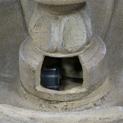 Sunnydaze Decor Sunnydaze 35"H Electric Fiberglass 3-Tier Birds' Delight Outdoor Bird Bath Water Fountain -Furniture GUEST 431a6f7a 6a4e 4dea a637 f650a1d5dd3d