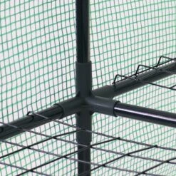 Sunnydaze Decor Sunnydaze Outdoor Portable Growing Rack Petite Deluxe Mini Walk-In Greenhouse With Roll-Up Door - 1 Shelf - Green 17 Sunnydaze Decor Sunnydaze Outdoor Portable Growing Rack Petite Deluxe Mini Walk-In Greenhouse With Roll-Up Door - 1 Shelf - Green -Furniture GUEST 4a651741 e0fa 4957 a4ba 98d2999e5aff