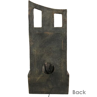 Sunnydaze Decor Sunnydaze 39"H Electric Polyresin And Fiberglass Modern Road Column Outdoor Water Fountain With LED Lights 9 Sunnydaze Decor Sunnydaze 39"H Electric Polyresin And Fiberglass Modern Road Column Outdoor Water Fountain With LED Lights - Image 7