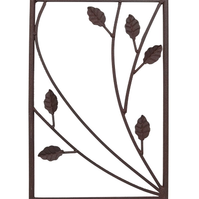 Sunnydaze Decor Sunnydaze Metal Wire Rustic Plant Design Garden Trellis For Outdoor Climbing Flowers And Vines - 32" H - Brown - 2-Pack 6 Sunnydaze Decor Sunnydaze Metal Wire Rustic Plant Design Garden Trellis For Outdoor Climbing Flowers And Vines - 32" H - Brown - 2-Pack - Image 4