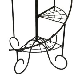 Sunnydaze Decor Sunnydaze Indoor/Outdoor Iron Metal 4-Tiered Potted Flower Plant Stand With Spiral Staircase Design - 56" - Black - 2pk 11 Sunnydaze Decor Sunnydaze Indoor/Outdoor Iron Metal 4-Tiered Potted Flower Plant Stand With Spiral Staircase Design - 56" - Black - 2pk -Furniture GUEST 4cfb06ab cb81 44f7 a405 3f9d6addd839