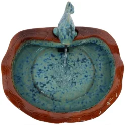 Sunnydaze Decor Sunnydaze 7"H Electric Green Glazed Ceramic Fish Outdoor Water Fountain 12 Sunnydaze Decor Sunnydaze 7"H Electric Green Glazed Ceramic Fish Outdoor Water Fountain -Furniture GUEST 4df38536 c9fc 4603 b9b1 9b9ad85dab95