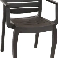 Sunnydaze Decor Sunnydaze Polypropylene Stackable Illias Outdoor Patio Arm Chair 17 Sunnydaze Decor Sunnydaze Polypropylene Stackable Illias Outdoor Patio Arm Chair -Furniture GUEST 4e175d04 07fd 46dc 9cb0 e7450662aa23