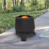 Sunnydaze Decor Sunnydaze Heavy-Duty Steel Smokeless Fire Pit - Includes Protective PVC Cover And Poker - 21-Inch H - Black 1 Sunnydaze Decor Sunnydaze Heavy-Duty Steel Smokeless Fire Pit - Includes Protective PVC Cover And Poker - 21-Inch H - Black -Furniture GUEST 5243376a d433 4802 a650 4f5ad932bbfd