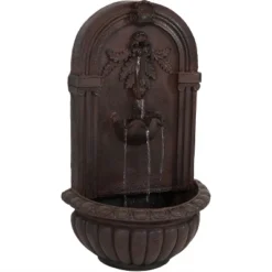 Sunnydaze Decor Sunnydaze 27"H Electric Polystone Florence Outdoor Wall-Mount Water Fountain 16 Sunnydaze Decor Sunnydaze 27"H Electric Polystone Florence Outdoor Wall-Mount Water Fountain -Furniture GUEST 52926f2d f27d 4b31 969b afc4d7db4fe2