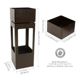 Sunnydaze Decor Sunnydaze 36" H Serene Showers Zinc Outdoor Water Fountain With Warm White LED Lights 15 Sunnydaze Decor Sunnydaze 36" H Serene Showers Zinc Outdoor Water Fountain With Warm White LED Lights -Furniture GUEST 53bb8f36 cbf1 44cd b6d7 6d133a640d45