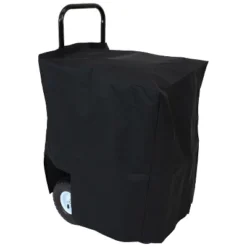 Sunnydaze Decor Sunnydaze Outdoor Firewood Log Rack Cart Carrier With Heavy-Duty Weather-Resistant Polyester Cover - Black -Furniture GUEST 58889968 b707 428d a6b5 6d91ad1aa293