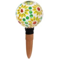 Sunnydaze Decor Sunnydaze Glass Mosaic Watering Globe For Plants And Flowers -Furniture GUEST 59cad7ff 61e4 432d a55a d980afbd4a66