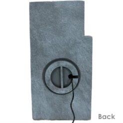 Sunnydaze Decor Sunnydaze Indoor Home Office Polyresin Modern Tiered Brick Wall Tabletop Water Fountain With LED Light - 13" -Furniture GUEST 5e37d7cf 84f5 4e0f bd0d eb09d30bdbdd