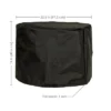 Sunnydaze Decor Sunnydaze 420D Oxford Cloth Fire Pit Cover - 22.5" Diameter X 16" H - Black