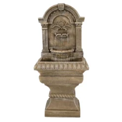 Sunnydaze Decor Sunnydaze 51"H Electric Polyresin Ornate Lavello Outdoor Water Fountain -Furniture GUEST 5fa8054f 9ffa 4819 893d 3632c24aa211