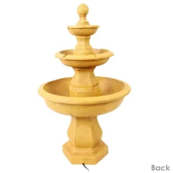 Sunnydaze Decor Sunnydaze 40"H Electric Fiberglass And Resin 3-Tier Tropical Style Outdoor Water Fountain 10 Sunnydaze Decor Sunnydaze 40"H Electric Fiberglass And Resin 3-Tier Tropical Style Outdoor Water Fountain -Furniture GUEST 62b2887a cda2 4d74 81c7 e7196eda319d