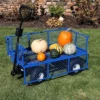 Sunnydaze Decor Sunnydaze Outdoor Lawn And Garden Heavy-Duty Durable Steel Mesh Utility Dump Wagon Cart With Removable Sides -Furniture GUEST 6371a73b 5e90 43e8 800d 69d51cd945ac