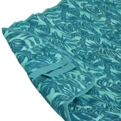 Sunnydaze Decor Sunnydaze Outdoor Weather-Resistant Polyester Quilted Hammock Cushion Pad And Hammock Pillow With Ties - Cool Blue Tropics -Furniture GUEST 68d485a5 12b4 459b 8e86 a51478807982