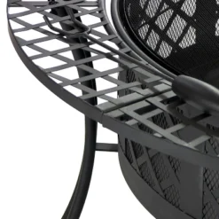 Sunnydaze Decor Sunnydaze Outdoor Camping Or Backyard Steel Diamond Weave Fire Pit Bowl With Spark Screen - 40" - Black 15 Sunnydaze Decor Sunnydaze Outdoor Camping Or Backyard Steel Diamond Weave Fire Pit Bowl With Spark Screen - 40" - Black -Furniture GUEST 6b32832b 998a 4b87 87ff 47765ae2c587
