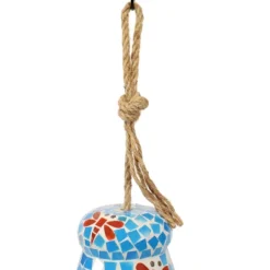 Sunnydaze Decor Sunnydaze Outdoor Spring Flowers Mosaic Glass Wind Chime Bell - 7" -Furniture GUEST 6c343299 aa99 41e1 b720 1ee75ba2a190