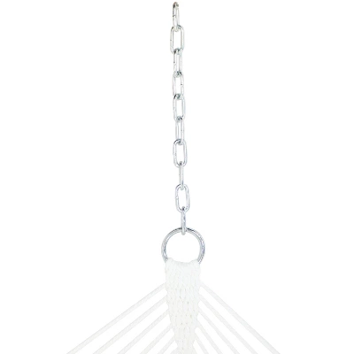 Sunnydaze Decor Sunnydaze Double Quilted Fabric Hammock With Universal Steel Stand - 450-Pound Capacity 6 Sunnydaze Decor Sunnydaze Double Quilted Fabric Hammock With Universal Steel Stand - 450-Pound Capacity - Image 4