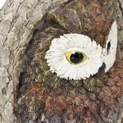 Sunnydaze Decor Sunnydaze Outdoor Polyresin Winifred And Wesley The Wise Old Owls Tree Hugger Tree Trunk Garden Sculpture Decoration - 9" - 2pc -Furniture GUEST 6d2d7875 2144 4677 b546 8a0f27777622