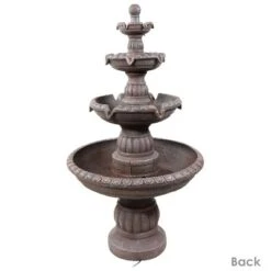 Sunnydaze Decor Sunnydaze 49"H Electric Fiberglass And Resin 4-Tier Mediterranean Outdoor Water Fountain 16 Sunnydaze Decor Sunnydaze 49"H Electric Fiberglass And Resin 4-Tier Mediterranean Outdoor Water Fountain -Furniture GUEST 6ddb2598 f3a3 4f40 ba5a 42659d3aefb0