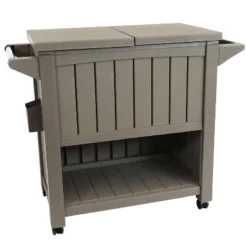 Sunnydaze Decor Sunnydaze Rolling Patio Serving Cart With Prep Table, Cooler And Storage -Furniture GUEST 6e4babd1 5ab6 49cd afea db76b6ee09e6
