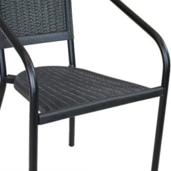 Sunnydaze Decor Sunnydaze Steel Frame And Polypropylene Seat And Back Aderes Outdoor Patio Arm Chair 12 Sunnydaze Decor Sunnydaze Steel Frame And Polypropylene Seat And Back Aderes Outdoor Patio Arm Chair -Furniture GUEST 7008acbf f0e2 4975 83e3 864e2ffbaedc