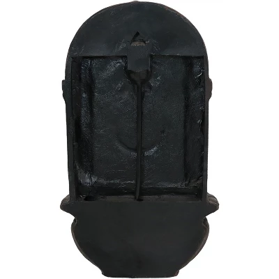 Sunnydaze Decor Sunnydaze 27"H Electric Polystone Florence Outdoor Wall-Mount Water Fountain 8 Sunnydaze Decor Sunnydaze 27"H Electric Polystone Florence Outdoor Wall-Mount Water Fountain - Image 6