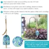 Sunnydaze Decor Sunnydaze Outdoor Natural Melody Glass Wind Bell Chime - 7.5" - Blue Freeze -Furniture GUEST 731fa781 d0b2 47eb ac3c 5a3f41d4c410