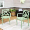 Sunnydaze Decor Sunnydaze Polypropylene Stackable Tristana Outdoor Patio Arm Chair 1 Sunnydaze Decor Sunnydaze Polypropylene Stackable Tristana Outdoor Patio Arm Chair -Furniture GUEST 74480ce7 0d2b 4deb 9295 c068ed4ac4c2