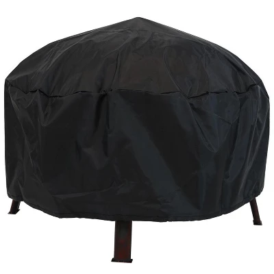 Sunnydaze Decor Sunnydaze Outdoor Camping Or Backyard Steel Northwoods Fishing Fire Pit With Spark Screen - 30" - Bronze 8 Sunnydaze Decor Sunnydaze Outdoor Camping Or Backyard Steel Northwoods Fishing Fire Pit With Spark Screen - 30" - Bronze - Image 6