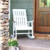 Sunnydaze Decor Sunnydaze Outdoor Rustic Comfort HDPE Rocking Chair - 300 Lb Capacity 1 Sunnydaze Decor Sunnydaze Outdoor Rustic Comfort HDPE Rocking Chair - 300 Lb Capacity -Furniture GUEST 753d942b 584f 4e96 bb74 7f596cc4ac94