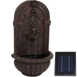 Sunnydaze Decor Sunnydaze Outdoor Florence Solar Wall Fountain With Battery Backup Feature - 27" 25 Sunnydaze Decor Sunnydaze Outdoor Florence Solar Wall Fountain With Battery Backup Feature - 27" -Furniture GUEST 7862f66a c117 4ef6 9d52 80d563c3e061