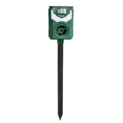 Sunnydaze Decor Sunnydaze Ultrasonic Animal Repeller With Flame Light And Mounting Pole - 19" H -Furniture GUEST 7adaa3e4 1b6f 4b40 b4a2 9a925ff18483