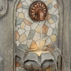 Sunnydaze Decor Sunnydaze Enchanting Estate Polyresin Flat Back Floor Outdoor Wall Fountain For The Patio, Deck, Or Yard - 27" - Gray 16 Sunnydaze Decor Sunnydaze Enchanting Estate Polyresin Flat Back Floor Outdoor Wall Fountain For The Patio, Deck, Or Yard - 27" - Gray -Furniture GUEST 7b0b0f2f 958f 44ec 8a3c 28af7baa07be