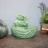 Sunnydaze Decor Sunnydaze Indoor Home Decorative Stacked Tiered Seashells Tabletop Water Fountain Feature - 7" - Green 1 Sunnydaze Decor Sunnydaze Indoor Home Decorative Stacked Tiered Seashells Tabletop Water Fountain Feature - 7" - Green -Furniture GUEST 7b60026a c603 4855 9d9d 59905944b852