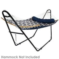 Sunnydaze Decor Sunnydaze Heavy-Duty Universal Multi-Use Heavy-Duty Steel Hammock Stand For 9 To 14 Feet Hammocks - 550 Lb Weight Capacity -Furniture GUEST 7bcdfb30 112f 4036 8624 b4473ad7852f