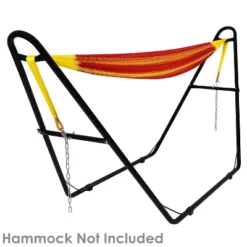 Sunnydaze Decor Sunnydaze Heavy-Duty Universal Multi-Use Heavy-Duty Steel Hammock Stand For 9 To 14 Feet Hammocks - 550 Lb Weight Capacity -Furniture GUEST 7d7cb826 65f9 4808 af8e ca1d99ced135