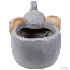 Sunnydaze Decor Sunnydaze Elsie The Elephant Planter Statue - Indoor/Outdoor Decorative Figurine - 8.5" -Furniture GUEST 7efb2eac 088e 4cb4 b129 c65067b27726