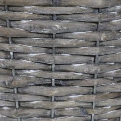 Sunnydaze Decor Sunnydaze Gray Willow Wicker Planter Baskets With Handles And Plastic Lining - Set Of 5 -Furniture GUEST 802ef6a7 ca41 48d9 8a56 7fb968ccdd20