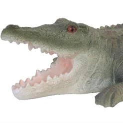 Sunnydaze Decor Sunnydaze Chloe The Crabby Crocodile Realistic Polystone Garden Statue Decor For Indoor Or Outdoor Use - 18" -Furniture GUEST 8409deec f61d 47ab b09a a87a231a6ecc