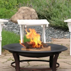 Sunnydaze Decor Sunnydaze Outdoor Camping Or Backyard Replacement Round Steel With Heat-Resistant Paint Finish Fire Pit Bowl - Black 14 Sunnydaze Decor Sunnydaze Outdoor Camping Or Backyard Replacement Round Steel With Heat-Resistant Paint Finish Fire Pit Bowl - Black -Furniture GUEST 8510f34b edc8 446f 813a d2f5b7facf41