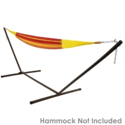 Sunnydaze Decor Sunnydaze Large 2-Person Hammock Stand With Heavy-Duty Steel Beam Construction -Furniture GUEST 86b5029b 674e 47b1 9403 3fc5f852f181