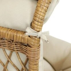 Sunnydaze Decor Sunnydaze Shaded Comfort Wicker Outdoor Egg Chair With Legs - 56.5" H -Furniture GUEST 8933688e 251f 4e2f 9d33 7fd21c71e725