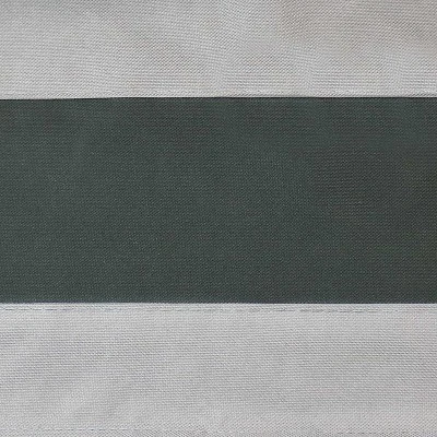 Sunnydaze Decor Sunnydaze Outdoor Heavy-Duty Weather-Resistant 300D Polyester Round 2-Tone Fire Pit Cover - Gray And Green 5 Sunnydaze Decor Sunnydaze Outdoor Heavy-Duty Weather-Resistant 300D Polyester Round 2-Tone Fire Pit Cover - Gray And Green - Image 3