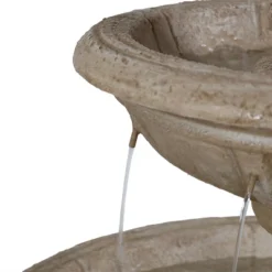 Sunnydaze Decor Sunnydaze 61"H Electric Polyresin And Fiberglass 3-Tier Cornucopia Outdoor Water Fountain -Furniture GUEST 8e68d10a 9690 434a 98b9 7355de503d8c