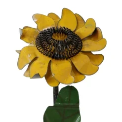 Sunnydaze Decor Sunnydaze Outdoor Metal Art Standing Sunflower With Ladybug Garden Decor- 34.25" -Furniture GUEST 8e8ed235 db29 47e7 beb7 56cd1944f8d2