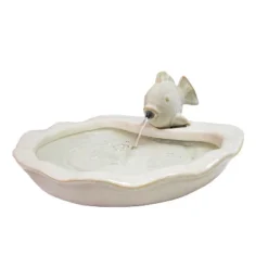 Sunnydaze Decor Sunnydaze 7"H Electric Glazed Ceramic Fish Outdoor Water Fountain 27 Sunnydaze Decor Sunnydaze 7"H Electric Glazed Ceramic Fish Outdoor Water Fountain -Furniture GUEST 9138ac6b c41f 4458 9040 d67051e47105