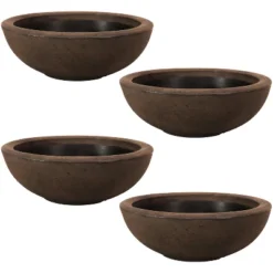 Sunnydaze Decor Sunnydaze Indoor/Outdoor Patio, Garden, Or Porch Weather-Resistant Double-Walled Percival Flower Pot Planter - 20.75" - Sable Finish -Furniture GUEST 915ff7cd 0000 4385 8ea5 84b8a6b7e309
