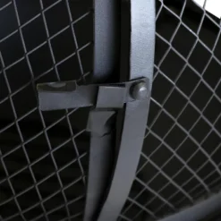 Sunnydaze Decor Sunnydaze Outdoor Backyard Patio Steel Wood-Burning Fire Pit Chiminea With Rain Cap And Mesh Sides - 66" - Black -Furniture GUEST 94de3ef9 7c74 4797 abc3 c888032d7734